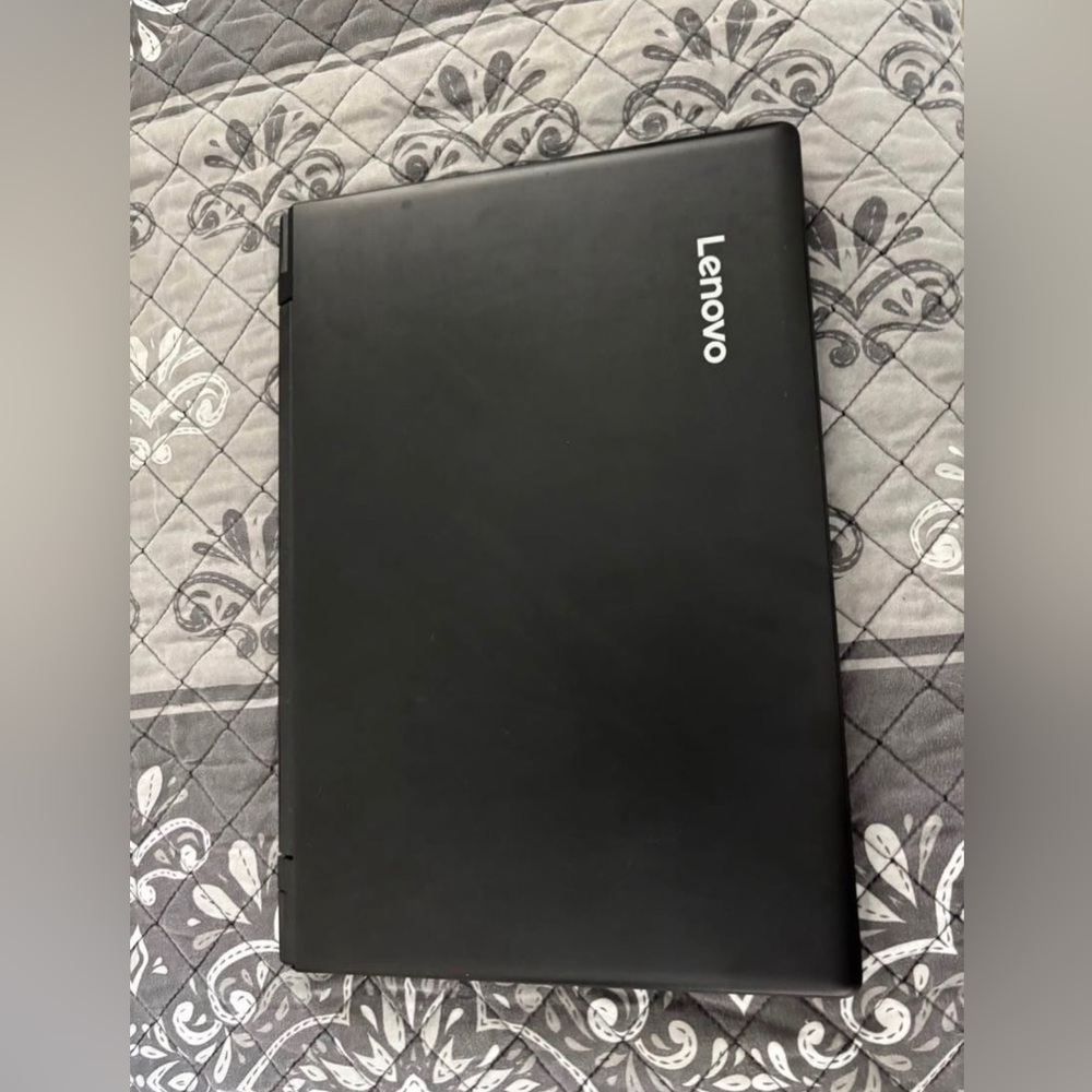 Lenovo Sleek Black Laptop